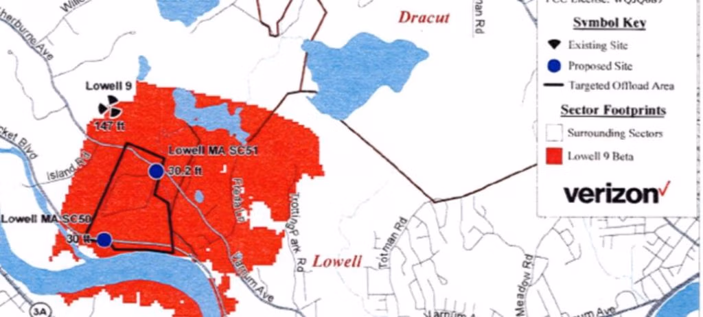 Verizon C-RAN Coverage Map