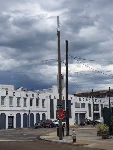 New replacement pole small cell