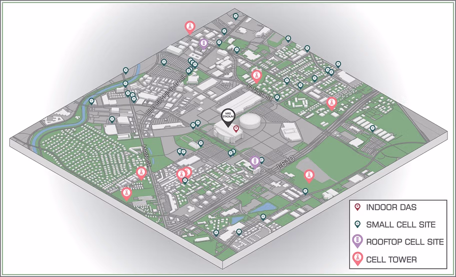 NRG Stadium Cell Tower Map copy