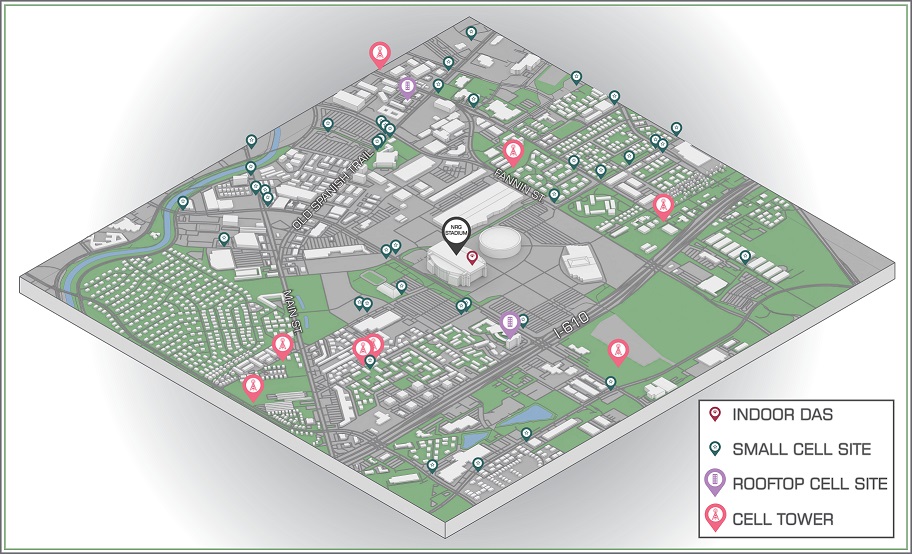 NRG Stadium Cell Tower Map copy
