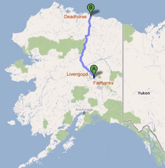 Dalton Highway Map