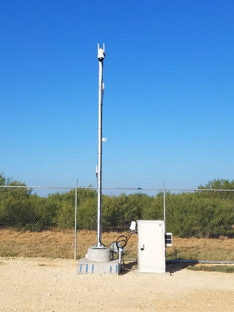 Small cell pole