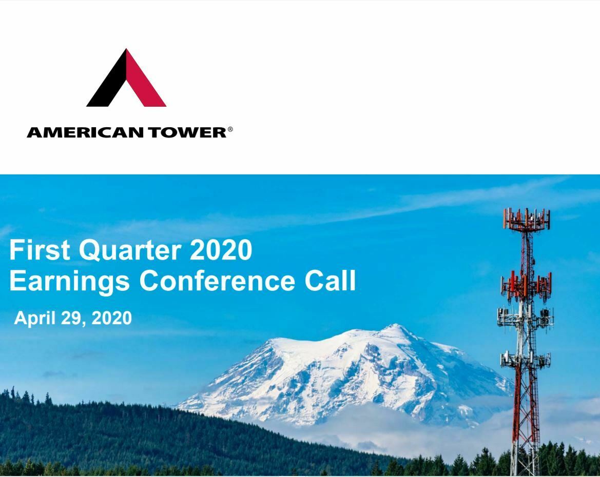 American Tower 1st Quarter 2020 earnings