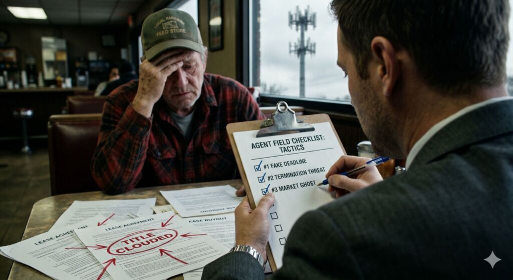 Negotiation over cell tower lease issues