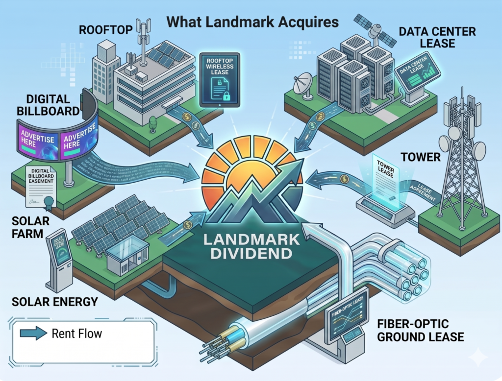 Landmark Dividend leases purchased