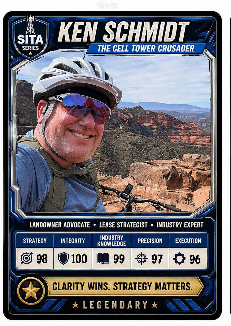Ken Schmidt SITA trading card front